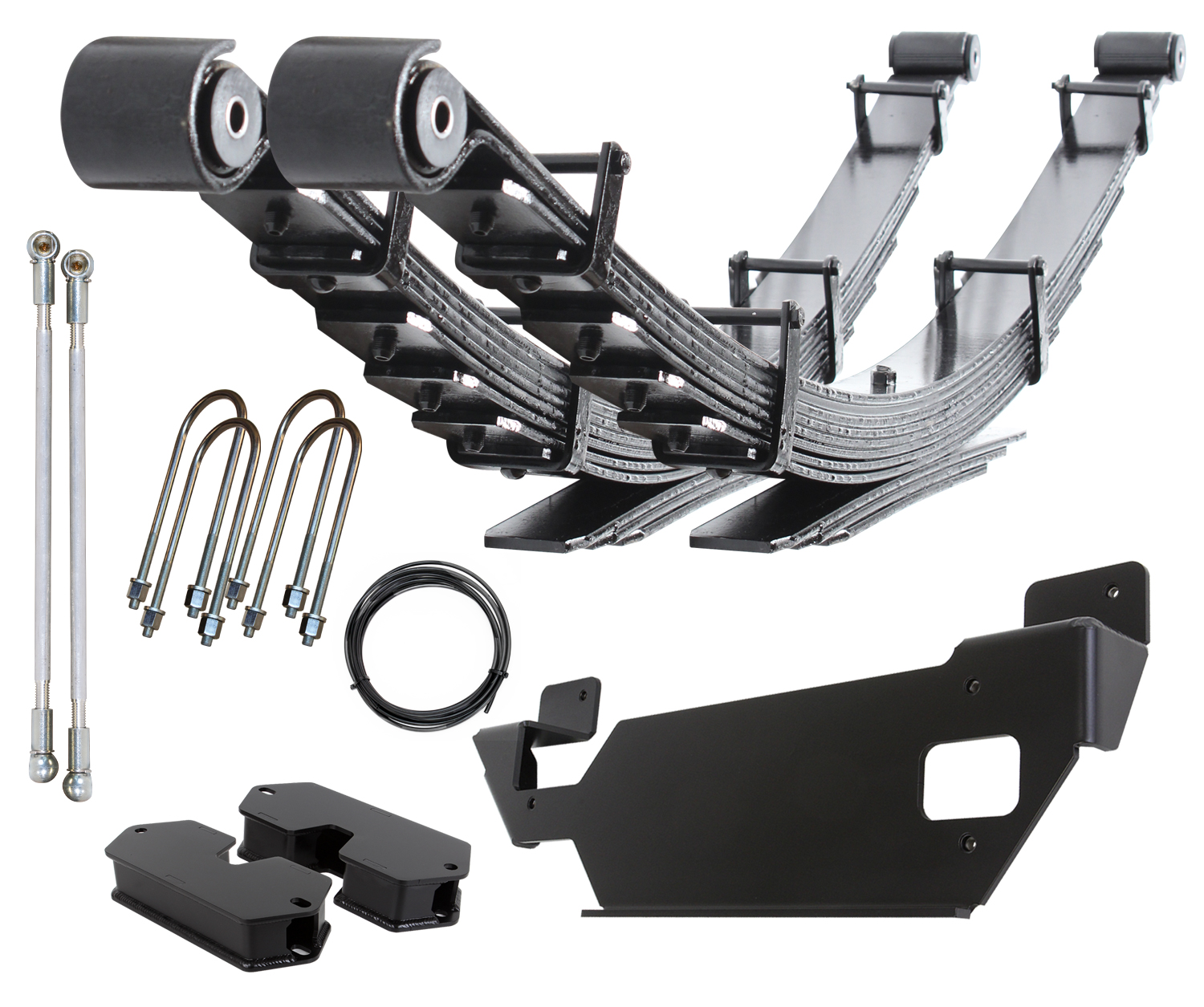 Carli Full Progressive Spring Pack, 1" Lift - Auto-Leveling Air Suspension