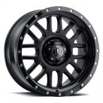 ICON Alloys Alpha, Gloss Black, 20 x 9 / 6 x 5.5, 16mm Offset, 5.625" BS