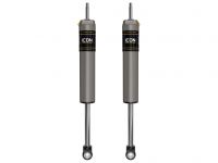 ICON 2023-2024 Ford F-250/F-350 Super Duty 4WD, 4.5” Lift, Front, V.S. 2.5 Aluminum Series Shocks, Internal Reservoir, Pair