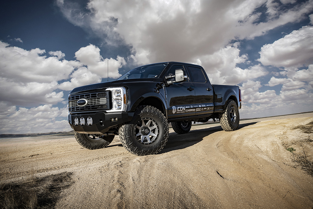 ICON 2023-2024 Ford F-250/F-350 Super Duty 4WD, 4.5” Lift, Front, V.S. 2.5 Aluminum Series Shocks, Remote Reservoir, Pair