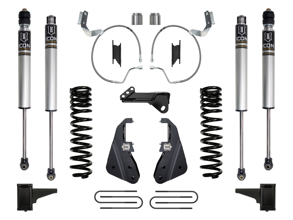 ICON 2023 Ford F-250/F-350 Super Duty 4WD Diesel, 4.5" Lift, Stage 1 Suspension System