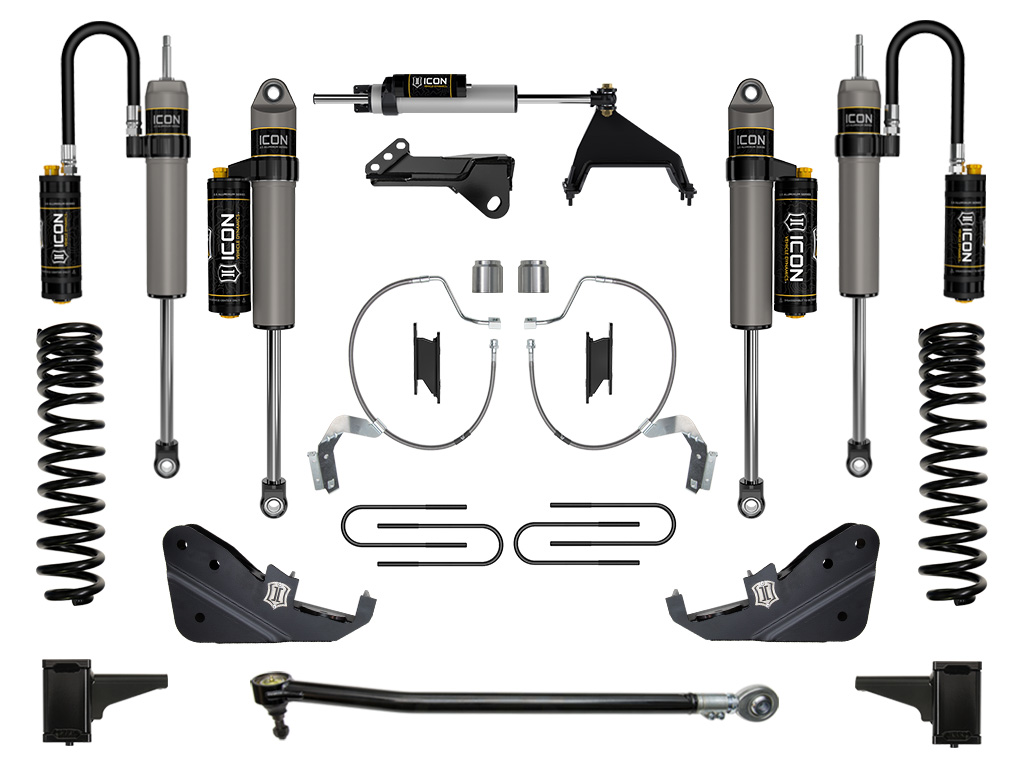 ICON 2023 Ford F-250/F-350 Super Duty 4WD Gas, 4.5" Lift, Stage 5 Suspension System