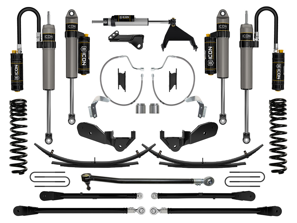 ICON 2023-2024 Ford F-250/F-350 Super Duty 4WD Diesel, 4.5" Lift, Stage 7 Suspension System w/ Expansion Packs