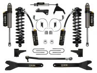 ICON 2023 Ford F-250/F-350 Super Duty 4WD, 4-5.5" Lift, Stage 5 Coilover Conversion System w/ Radius Arms