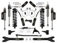 ICON 2023 Ford F-250/F-350 Super Duty 4WD, 4-5.5" Lift, Stage 7 Coilover Conversion System w/ Radius Arms