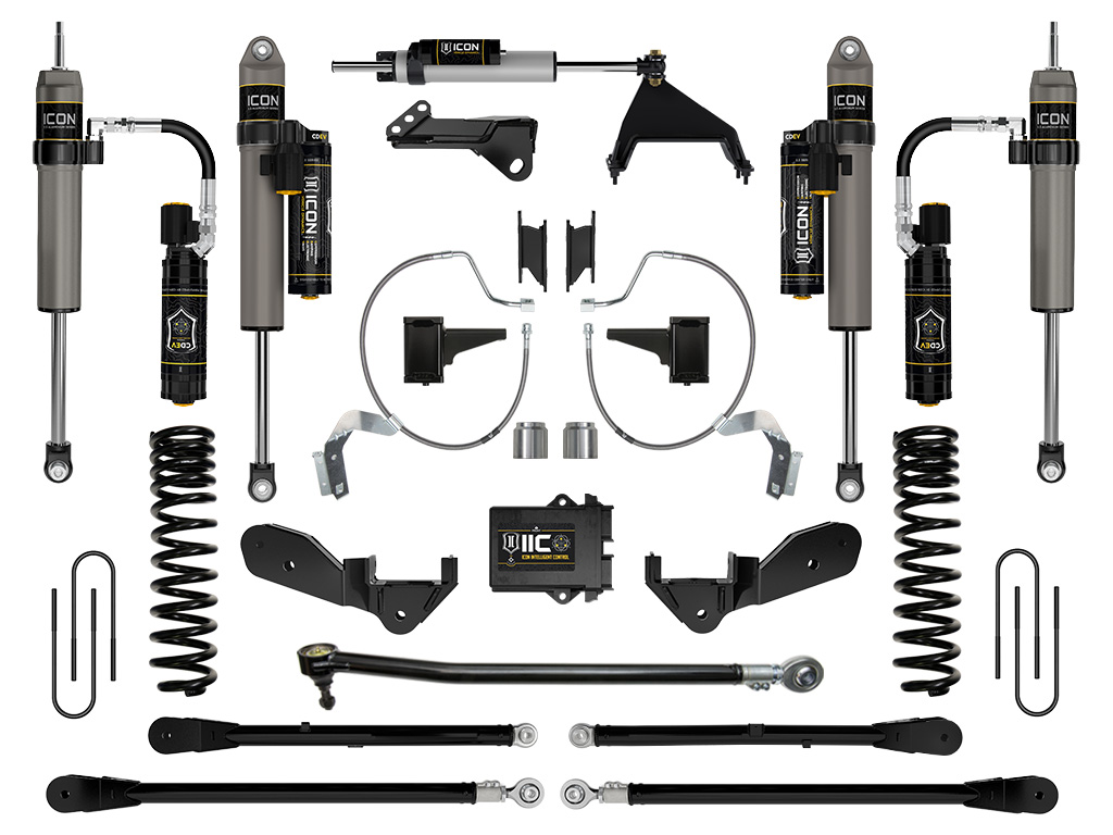 ICON 2023 Ford F-250/F-350 Super Duty 4WD Gas, 4.5" Lift, Stage 8 Suspension System