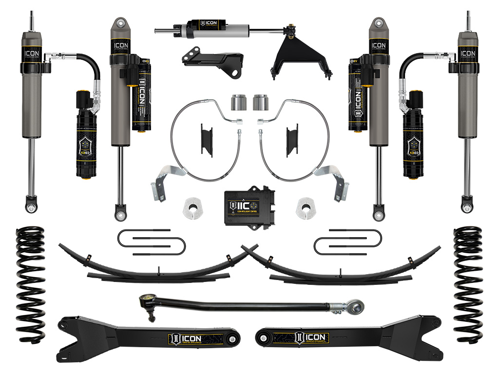 ICON 2023 Ford F-250/F-350 Super Duty 4WD Gas, 4.5" Lift, Stage 8 Suspension System w/ Radius Arms & Expansion Packs