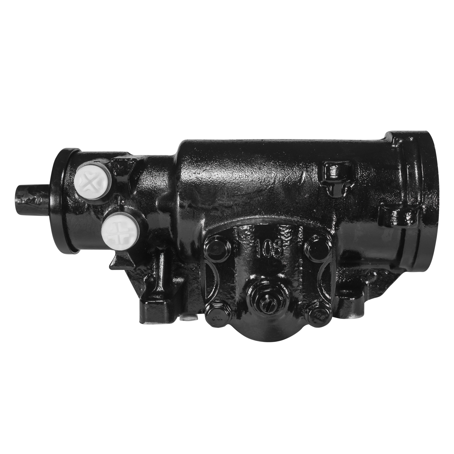 USA Standard Power Steering Box, 1968-1976 GM 2WD Pickup / Suburban, 72-77 Dodge 2WD Pickup, 69-75 IHC 2WD w/ 30spline Input and 32spl OUTPUT