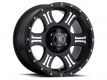 ICON Alloys Shield, Satin Black, Machined, 17 x 8.5 / 6 x 135, 6mm Offset, 5" BS