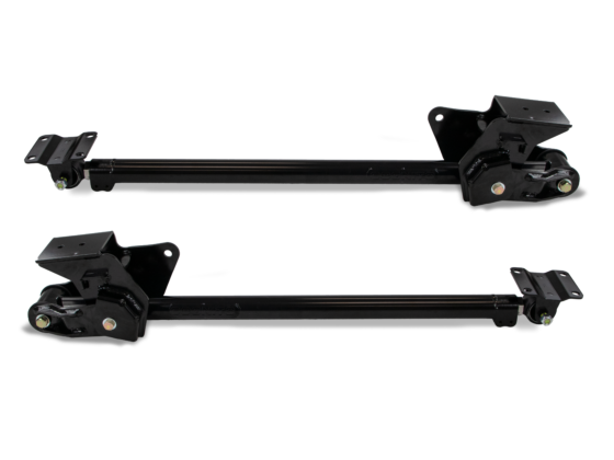 Cognito Tubular Series LDG Traction Bar Kit for 2019-2024 Silverado/Sierra 1500 2WD/4WD with 0-7 Inch Rear Lift Height