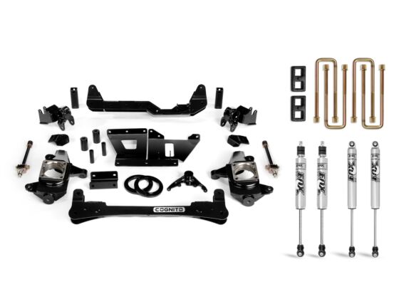 Cognito 4-Inch Standard Lift Kit With Fox PS 2.0 IFP Shocks For 2001-2010 Silverado/ Sierra 2500/3500 2WD/4WD Trucks