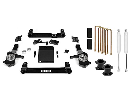 Cognito 4-Inch Standard Lift Kit for 2019-2024 Silverado/Sierra 1500 2WD/4WD