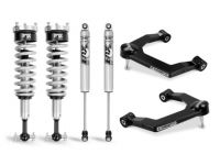 Cognito 3-Inch Performance Uniball Leveling Kit With Fox PS Coilover 2.0 IFP Shocks for 2019-2024 Silverado/Sierra 1500 2WD/4WD