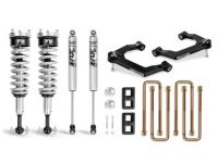 Cognito 3-Inch Performance Uniball Leveling Lift Kit With Fox PS Coilover 2.0 IFP Shocks for 2019-2024 Silverado/Sierra 1500 2WD/4WD