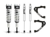 Cognito 3-Inch Performance Leveling Kit With Fox 2.0 IFP Shocks For 2014-2018 Silverado/ Sierra 1500 2WD/4WD With OEM Stamped Steel/ Cast Aluminum Control Arms