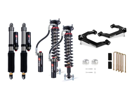 Cognito 3-Inch Elite Leveling Lift Kit With Elka 2.5 Shocks For 2019-2024 Silverado/ Sierra 1500 2WD/4WD