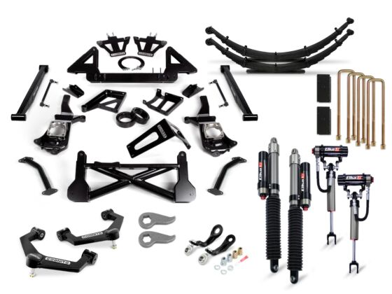 Cognito 12-Inch Elite Lift Kit with Elka 2.5 Reservoir Shocks For 2020-2024 Silverado/Sierra 2500/3500 2WD/4WD