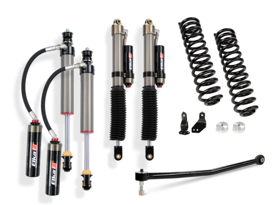 Cognito 2-Inch Elite Leveling Kit with 2.5 Elka Remote Reservoir Shocks for 2017-2019 Ford F-250/F-350 4WD