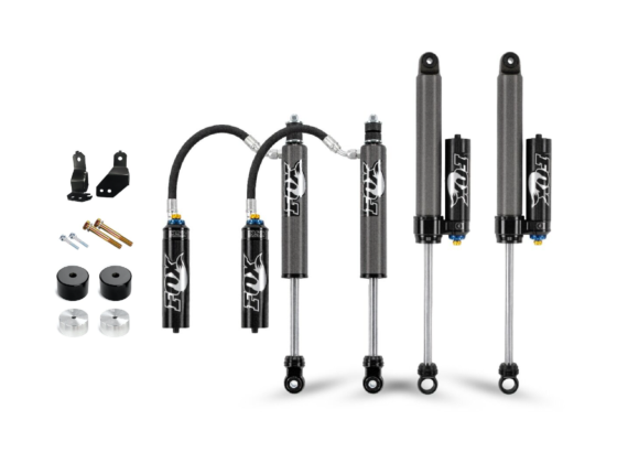 Cognito 2" Premier Leveling Kit with Fox 2.5 Reservoir Shocks for 2017-2024 Ford F250/350 4WD