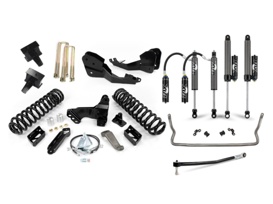 Cognito 7 Inch Premier Lift Kit with Fox 2.5" Reservoir shocks with DSC adjusters for 2023-2024 Ford F-250/F-350 4WD