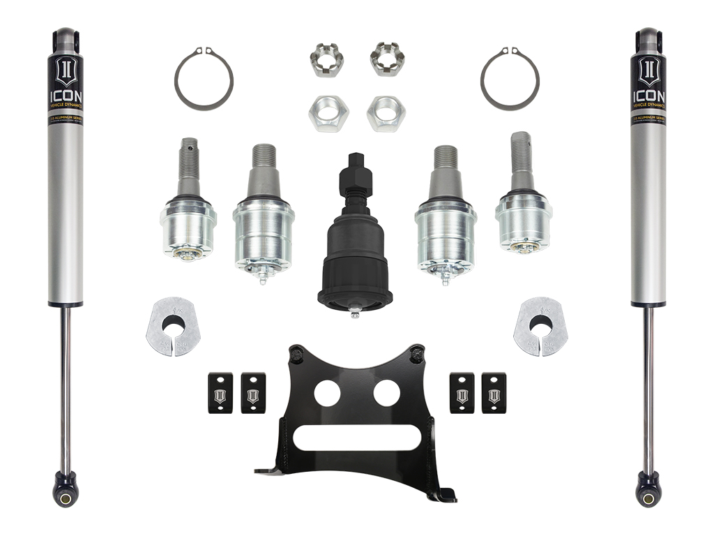 ICON 2005-2022 Ford F-250/F-350 Super Duty 4WD, Ultimate Front End Kit, Stage 3