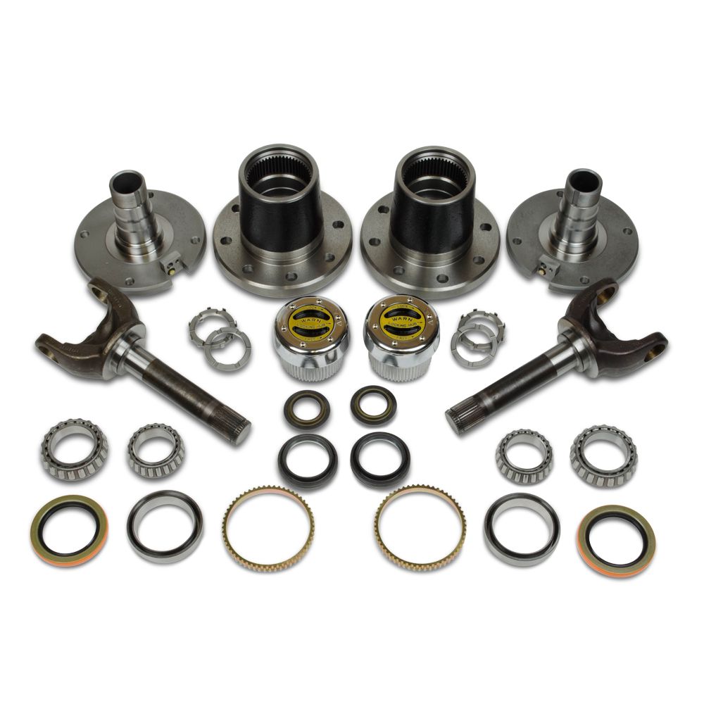 Dynatrac Free-Spin Kit, 1999-04 Ford F250/F350, w/DynaLoc Hubs, Fine Studs