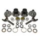 Dynatrac Free-Spin Kit, 1999-04 Ford F250/F350, w/DynaLoc Hubs, Fine Studs