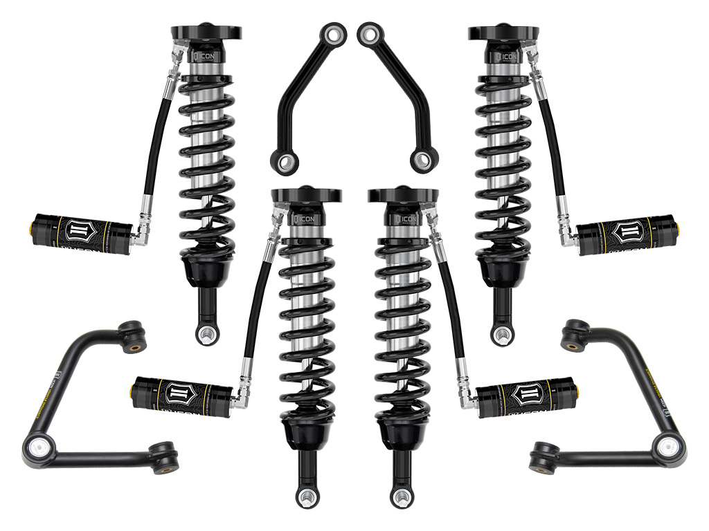 ICON 2021-2024 Chevrolet Tahoe & Suburban/2021-2024 GMC Yukon & Yukon XL, 2.5-3.25" Lift, Stage 3 Suspension System, Tubular UCA