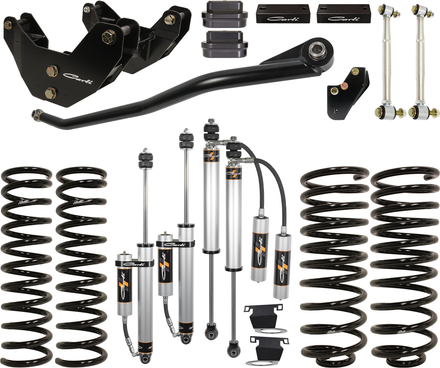 CARLI 19+ RAM 2500 4X4 HEMI 3" LIFT BACKCOUNTRY SYSTEM R2 COILS