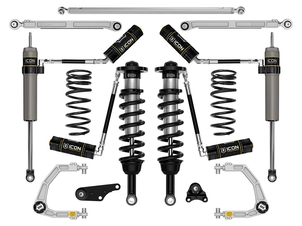 ICON 2024 Toyota Land Cruiser 250 Series, 1.25-3" Lift, Stage 7 Suspension System, Billet