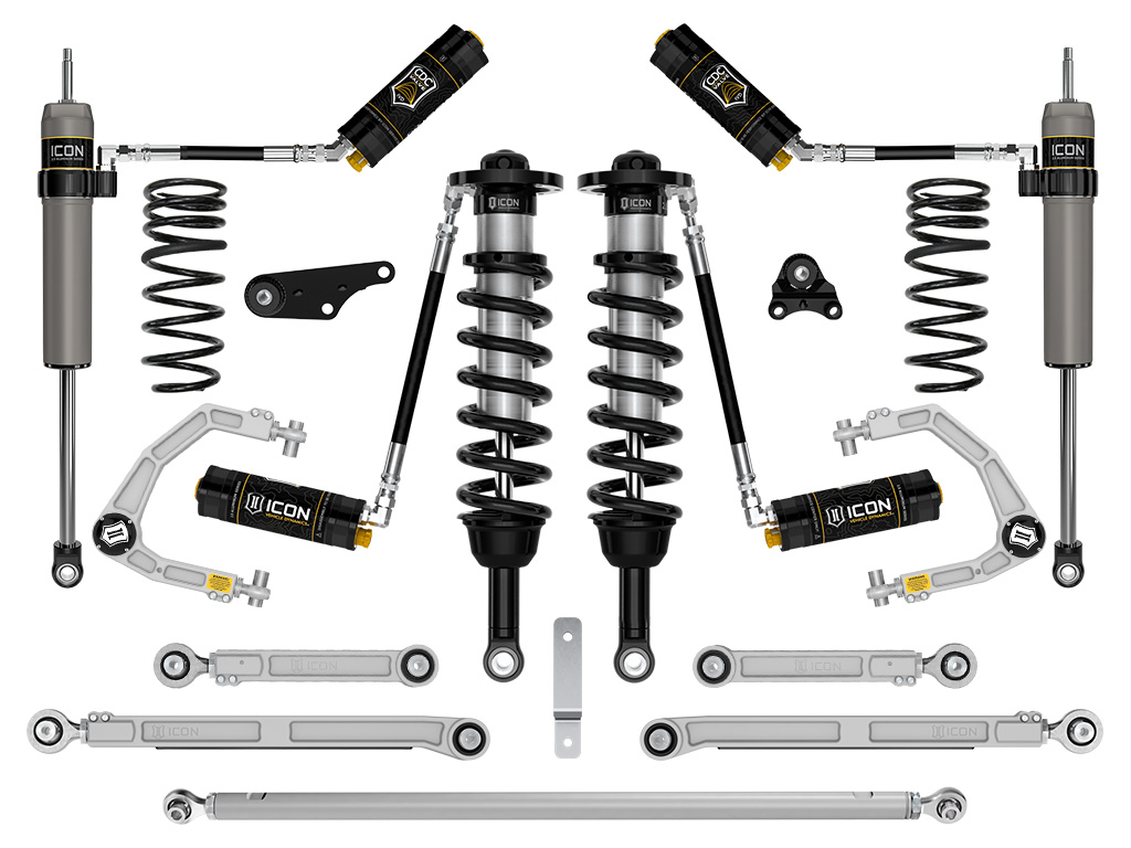 ICON 2024 Toyota Land Cruiser 250 Series, 1.25-3" Lift, Stage 9 Suspension System, Billet