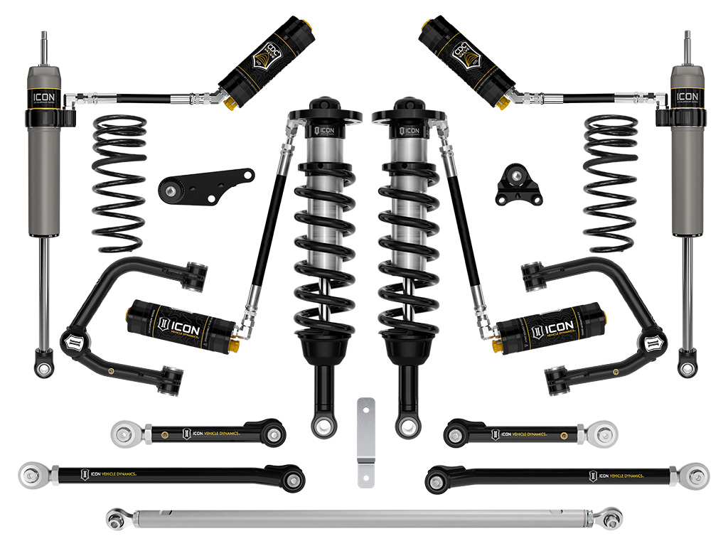 ICON 2024 Toyota Land Cruiser 250 Series, 1.25-3" Lift, Stage 9 Suspension System, Tubular