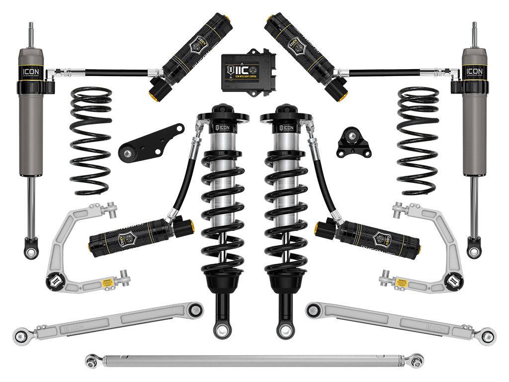 ICON 2024 Toyota Land Cruiser 250 Series, 1.25-3" Lift, Stage 11 Suspension System, Billet