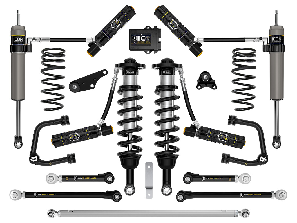 ICON 2024 Toyota Land Cruiser 250 Series, 1.25-3" Lift, Stage 12 Suspension System, Tubular