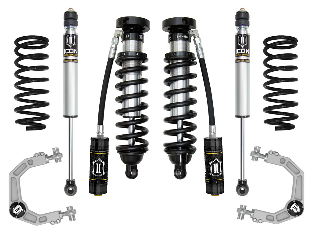 ICON 1996-2002 Toyota 4Runner, 0-3" Lift, Stage 3 Suspension System, Billet UCA