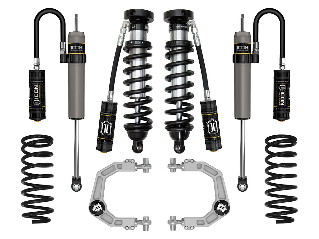 ICON 1996-2002 Toyota 4Runner, 0-3" Lift, Stage 4 Suspension System, Billet UCA