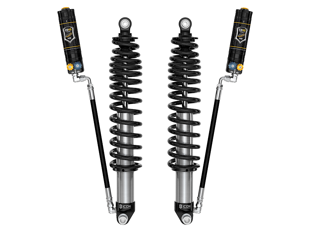 ICON 2021-2023 Ford Bronco, Rear, 1.25-3” Lift, V.S. 2.5 Series Coilover Kit, Remote Reservoir w/ CDXS