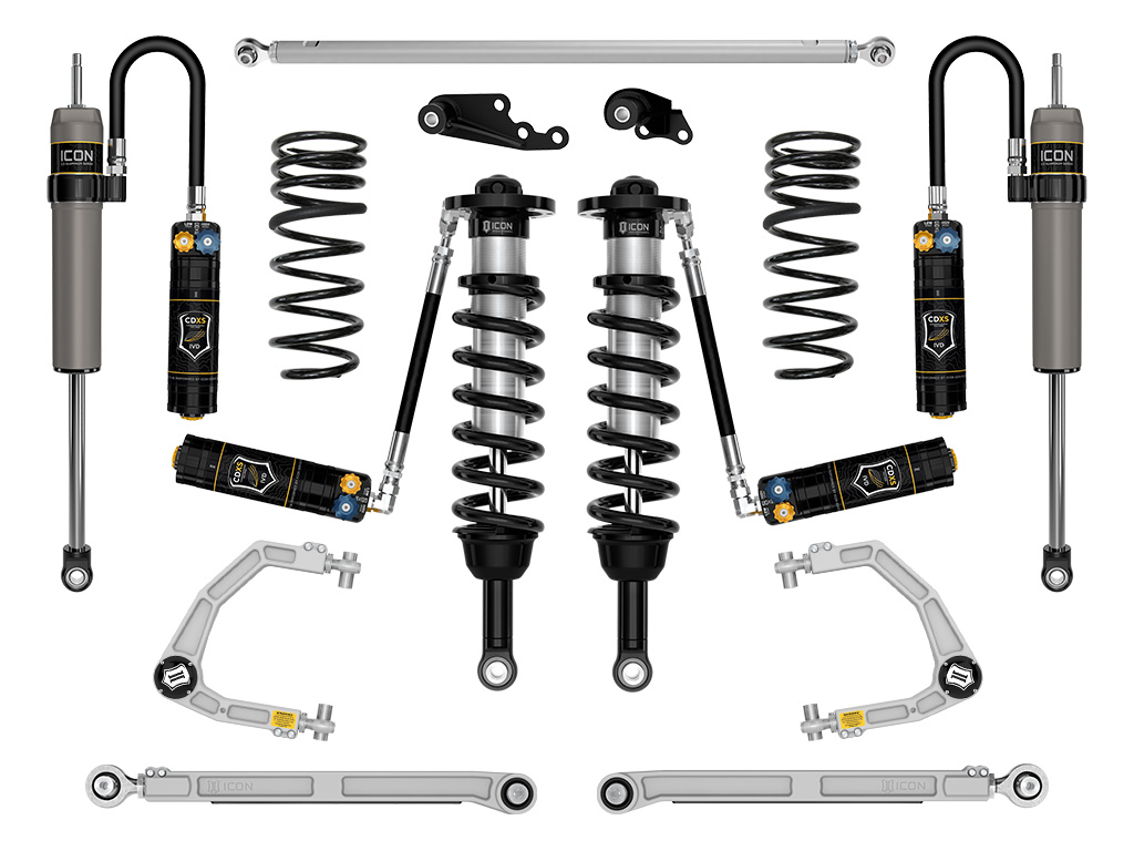 ICON 2024 Lexus GX550, 1.25-3" Lift, Stage 8 Suspension System, CDXS, Billet