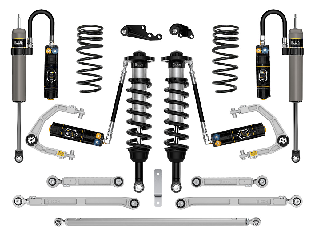 ICON 2024 Lexus GX550, 1.25-3" Lift, Stage 9 Suspension System, CDXS, Billet