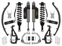 ICON 2021-2024 Ford F-150 4WD, 3.5-4.5" Lift, Stage 4 Suspension System, Billet, CDXS, w/ Leaf Packs