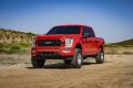 ICON 2021-2024 Ford F-150 4WD, 3.5-4.5" Lift, Stage 4 Suspension System, Billet, CDXS, w/ Leaf Packs