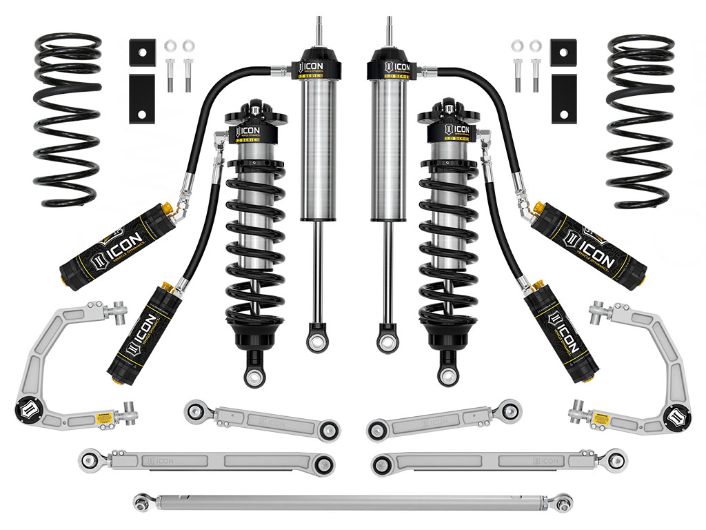 ICON 2023-2024 Toyota Sequoia, 3-4.25" Lift, Stage 2 3.0 Suspension System, Billet, TRD