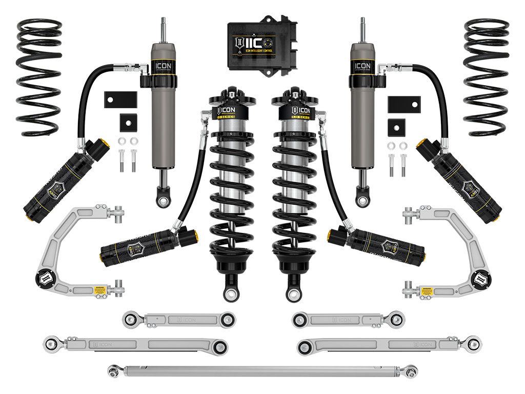 ICON 2023-2024 Toyota Sequoia, 3-4.25" Lift, Stage 3 3.0 Suspension System, Billet, TRD