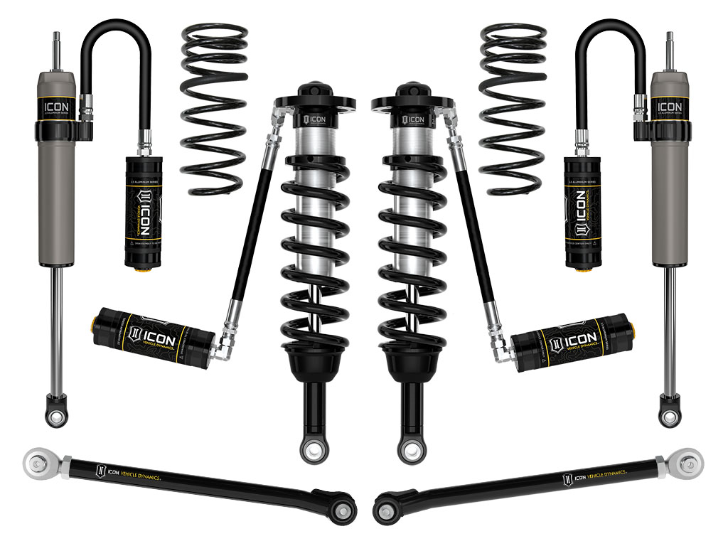 ICON 2023-2024 Toyota Sequoia TRD Pro, 1-2.5" Lift, Stage 4 2.5 Suspension System, Tubular