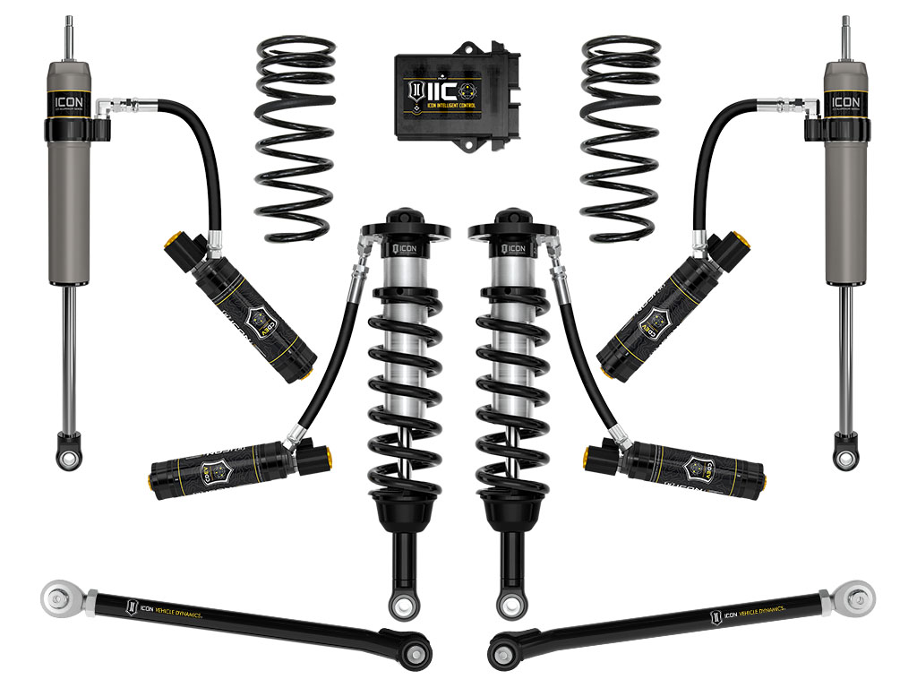 ICON 2023-2024 Toyota Sequoia TRD Pro, 1-2.5" Lift, Stage 9 2.5 Suspension System, Tubular