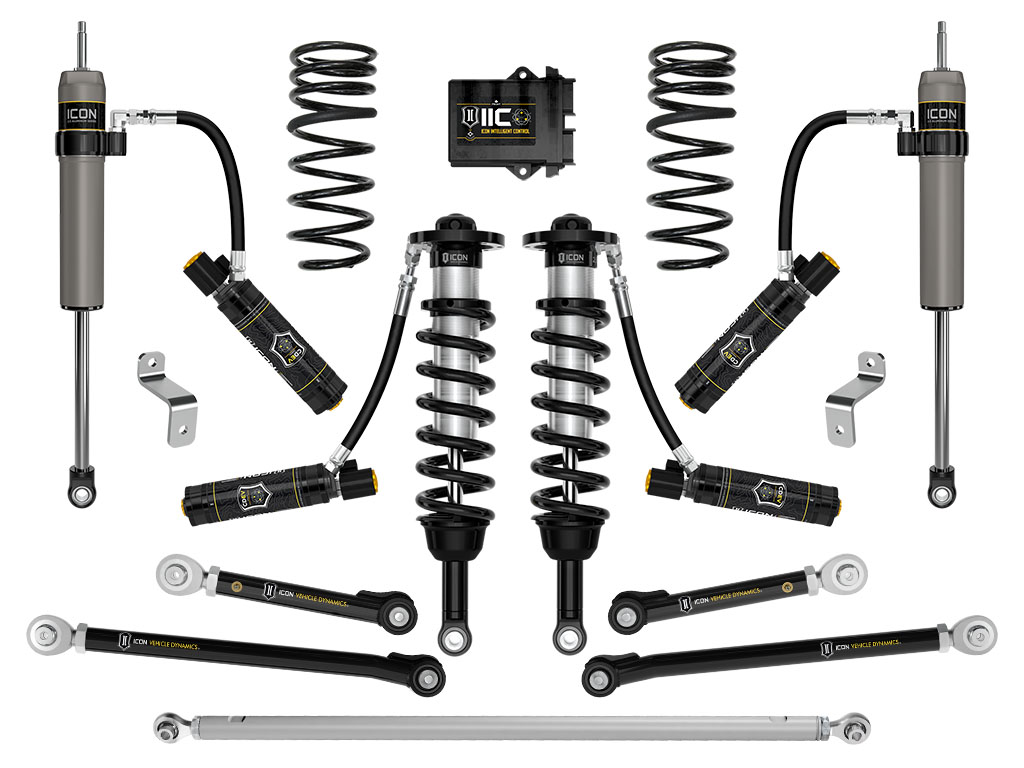 ICON 2023-2024 Toyota Sequoia TRD Pro, 1-2.5" Lift, Stage 10 2.5 Suspension System, Tubular