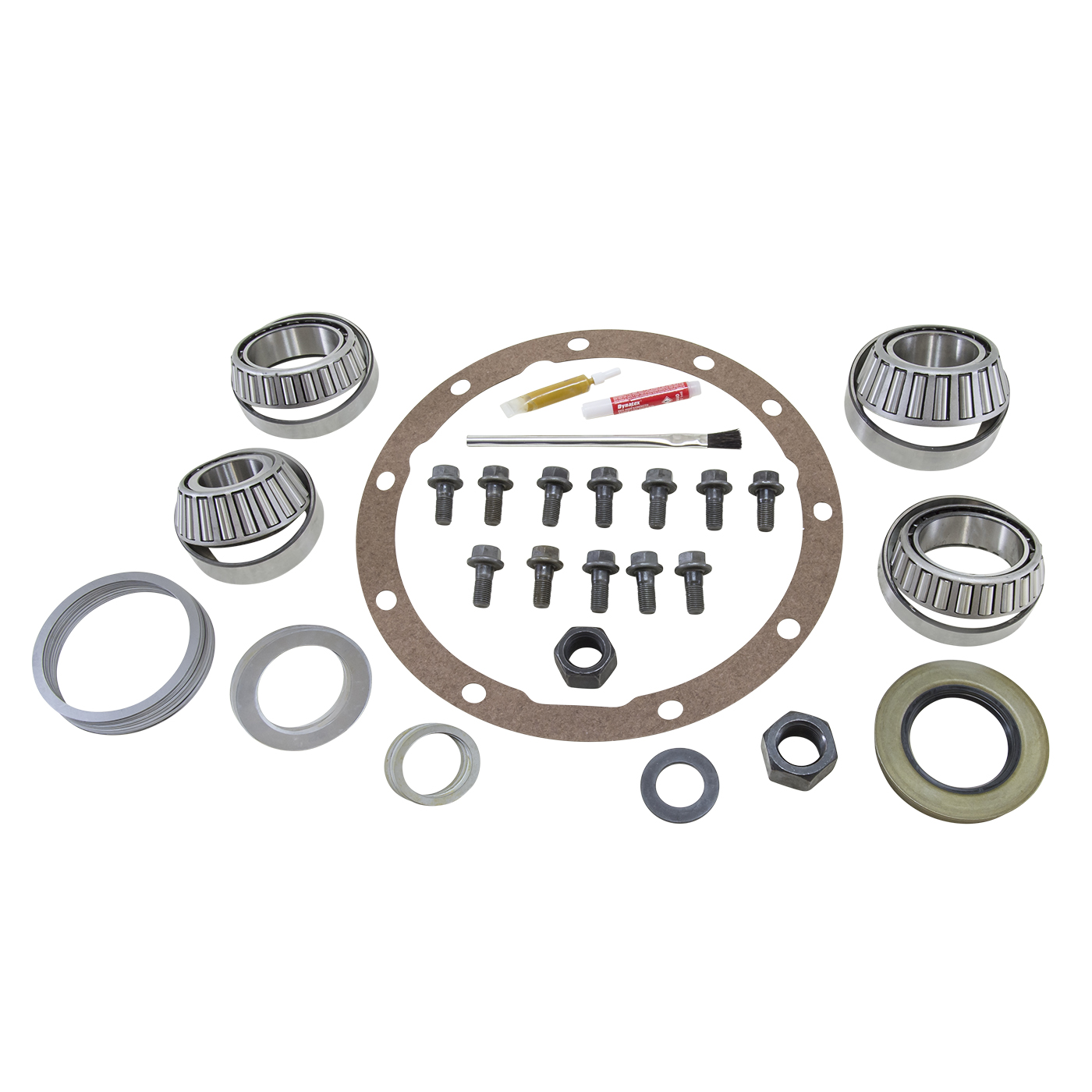 Yukon Master Overhaul Kit, Chrysler 8.75" #41 housing w/25520/90 diff bearings 