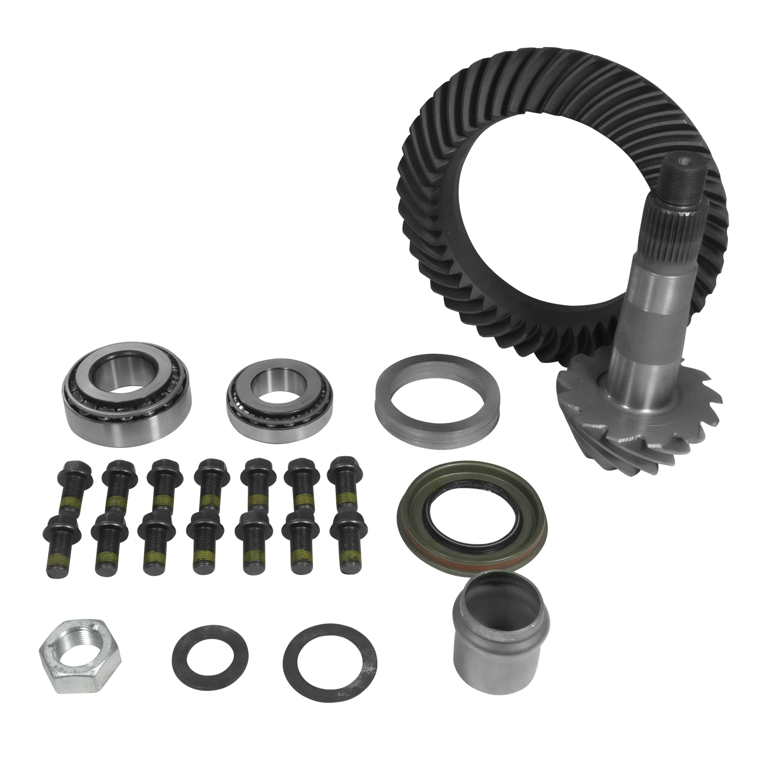 High performance Yukon Ring & Pinion gear set for Toyota V6 in a