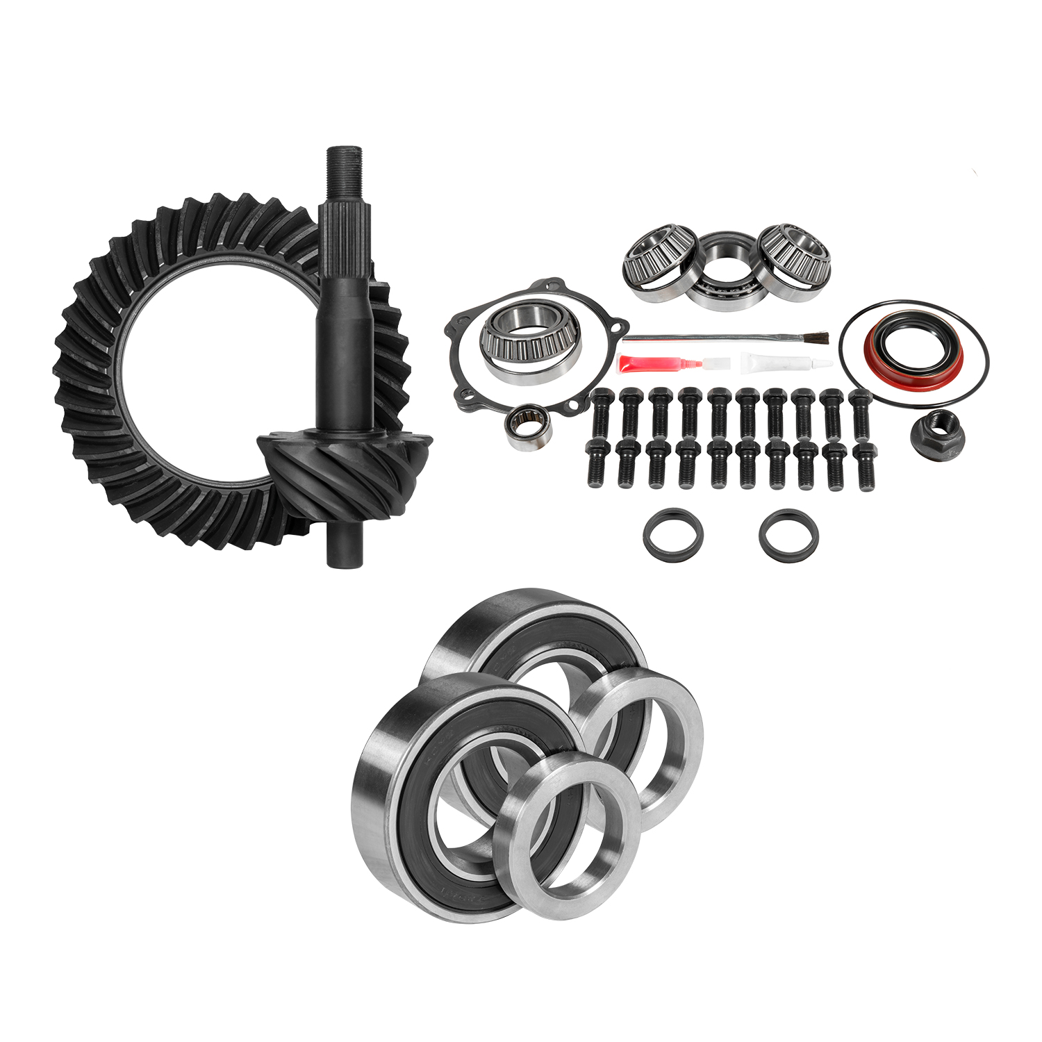 Yukon Muscle Car Re-Gear Kit for Ford 8” differential, 25 spline, 4.11 ratio 