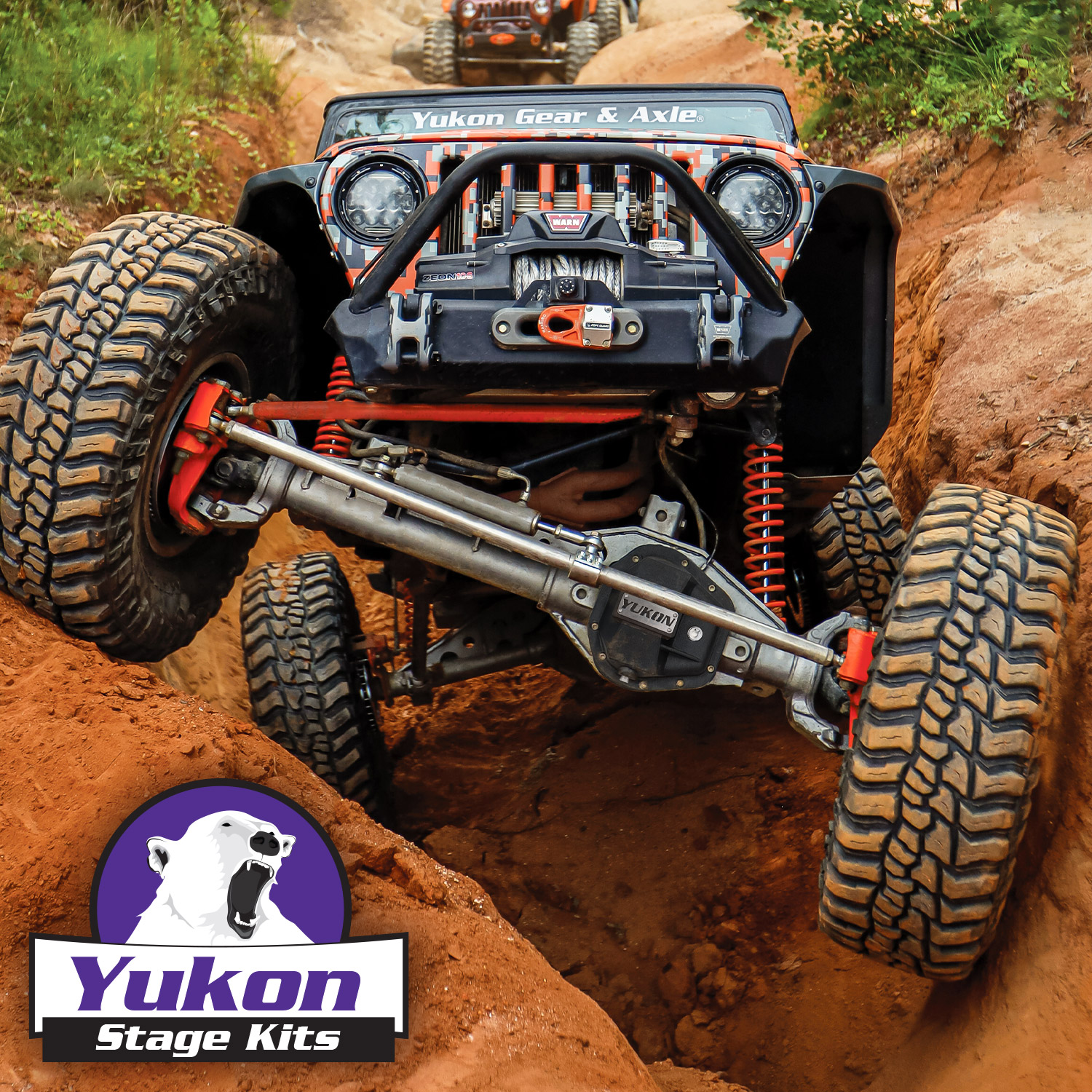 Yukon Stage 4 Jeep JL/JT Re-Gear Kit w/Covers Fr & Rr Axles, Dana 44, 3.73 Ratio